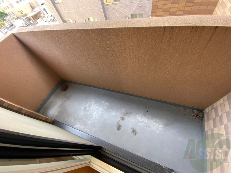 バルコニー　バルコニーです。天気の良い日には外干しができます！