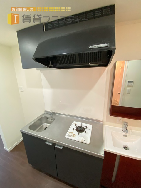 キッチン　１口コンロ設置済み