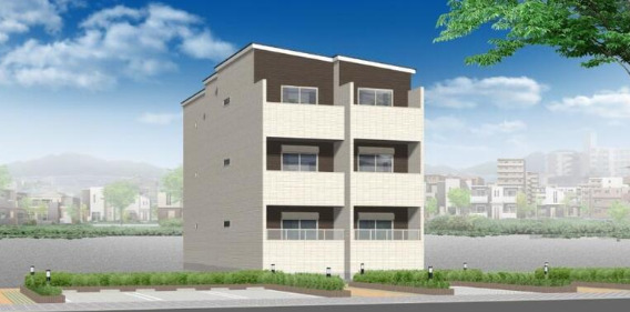 建物外観　CASA　CALMA東中浜　外観