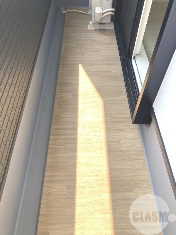 バルコニー　日当たり良好♪