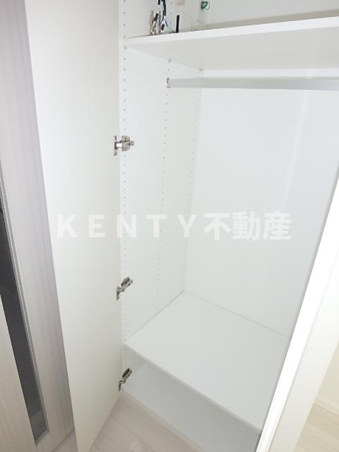 収納　十分な収納スペースがあります