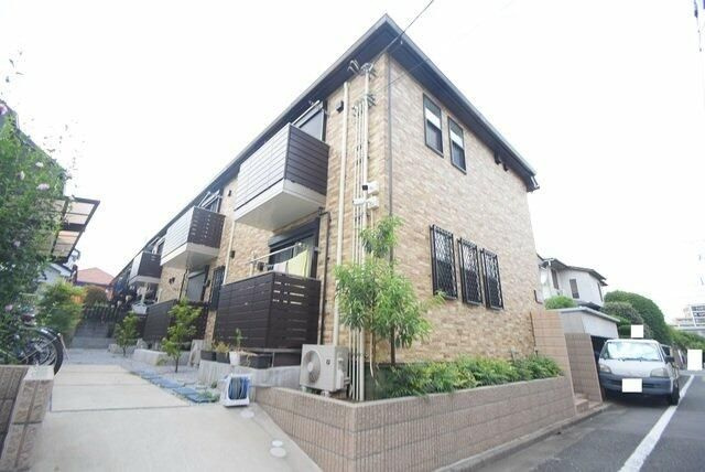 建物外観　■外観タイル張り■角部屋■最上階■シャッター雨戸