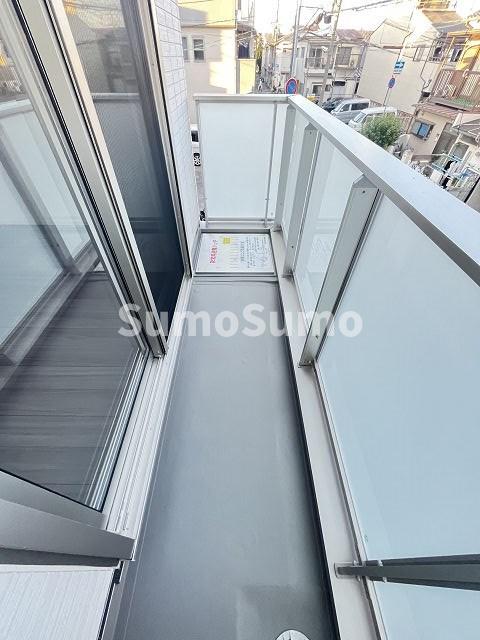 バルコニー　広々としたバルコニーです