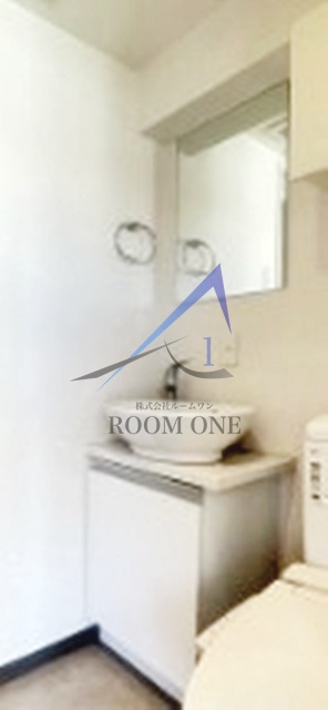 洗面設備　洗面台です。