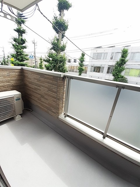 バルコニー　南西向きです。