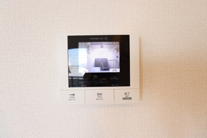 セキュリティ　モニターインターフォンです
