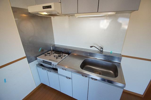 キッチン　シンプルな清潔感のあるキッチンです！