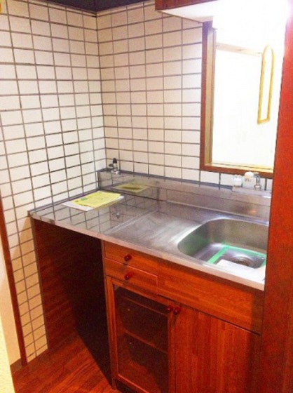 キッチン　※別号室の写真です