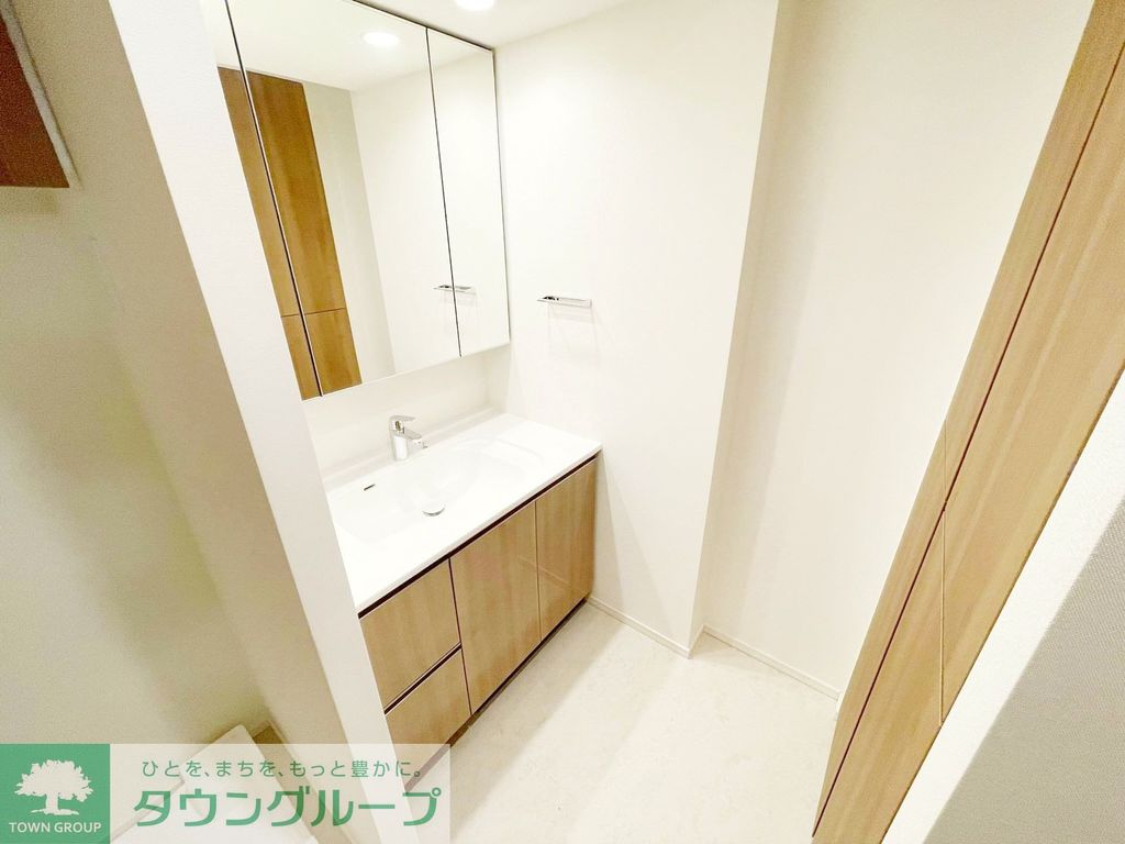 洗面設備　お問合せは(株)タウンハウジングレジデンス事業部までお問合…