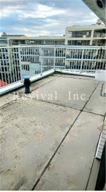 バルコニー　広々したルーフバルコニー付住戸