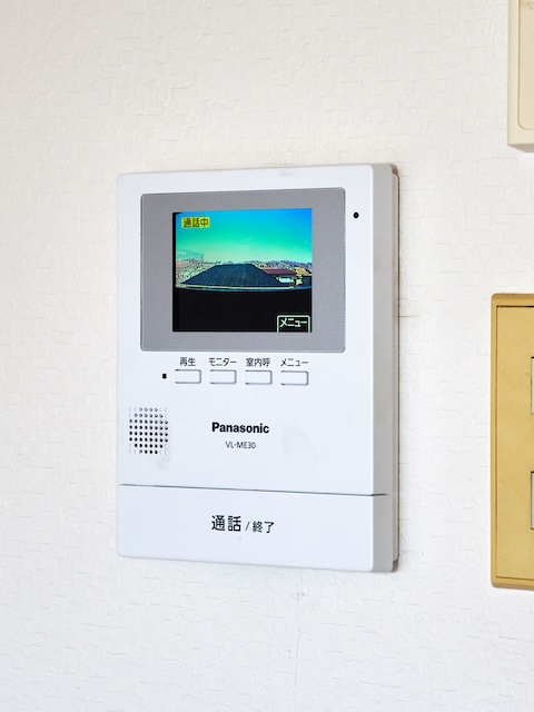 セキュリティ　カラーモニター付インターホン