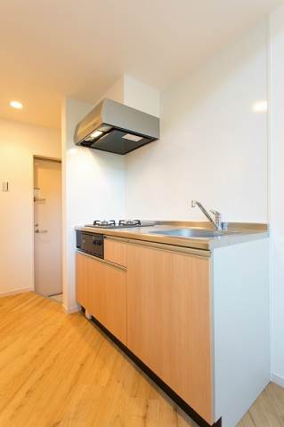 玄関　２口ガスコンロ付です