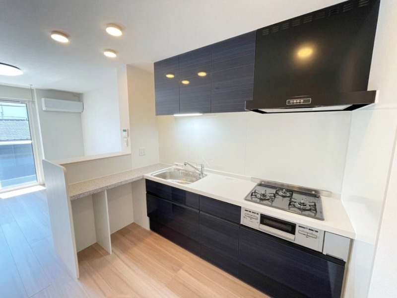 キッチン　図面と現状に相違がある場合には現状を優先