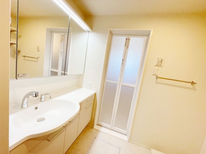 洗面設備　図面と現状に相違がある場合には現状を優先