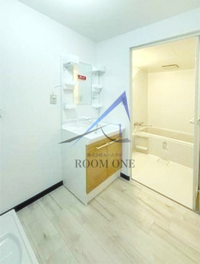 洗面設備　洗面台です。