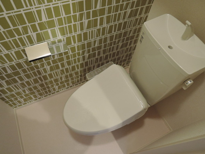 トイレ　ゆったりとした空間のトイレです