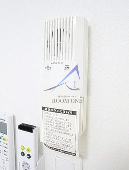 セキュリティ　インターホンです。