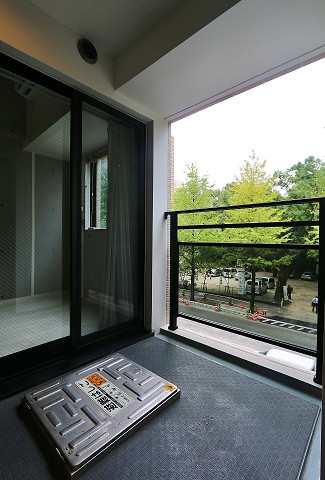 バルコニー　広々としたバルコニーです