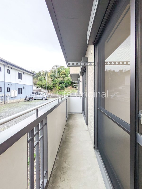 バルコニー　南向きで日当たり良好です☆