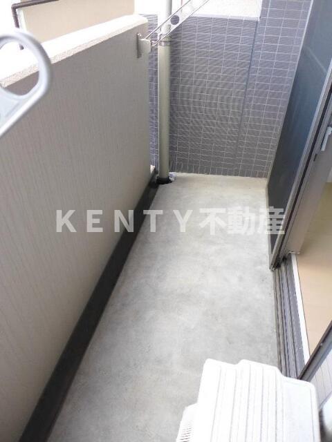 バルコニー　落ち着いた時間を過ごせるバルコニーです