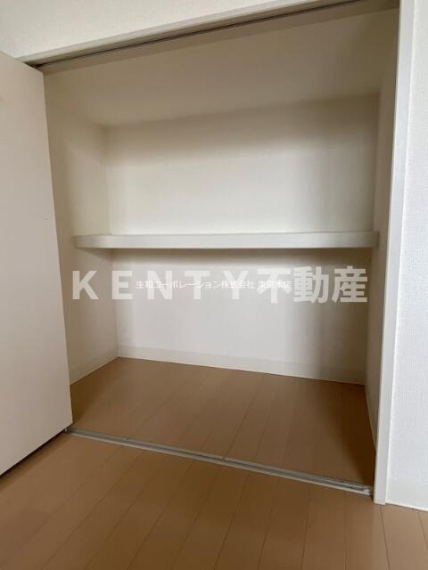 収納　大きなスペースがあり、収納には困りません