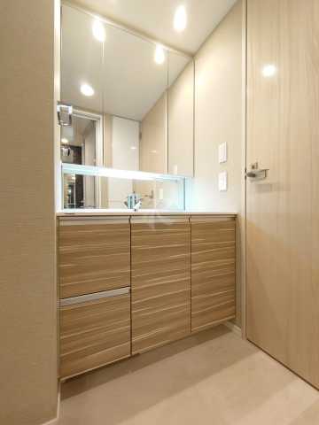 洗面設備　シティハウス四谷津の守坂