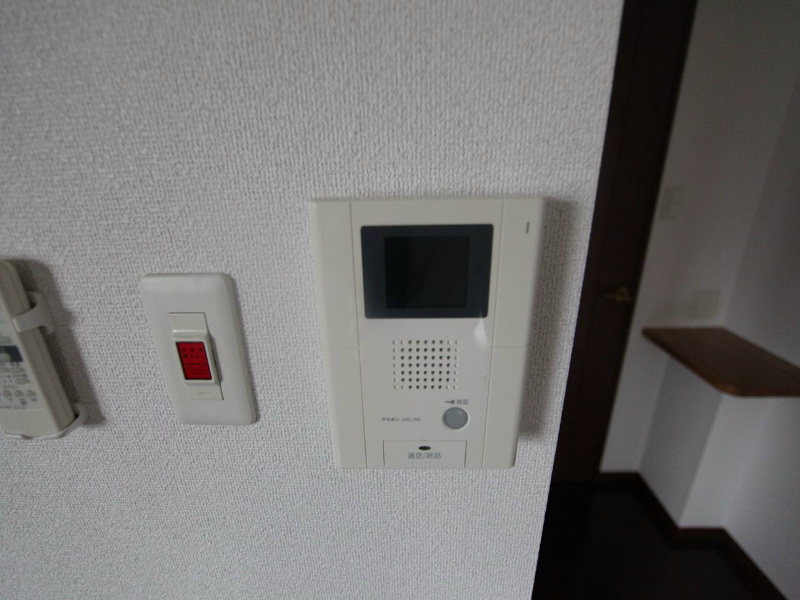 セキュリティ　オートロックモニターインターホン付き