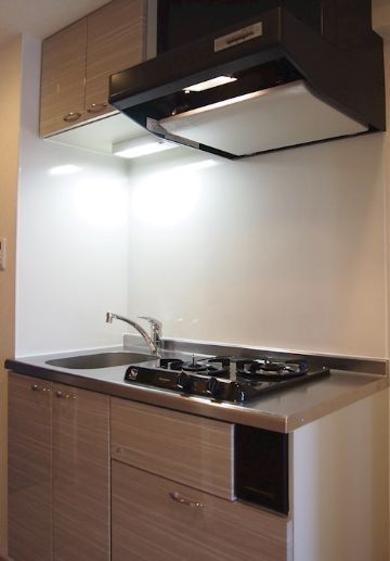 キッチン　２口ガスキッチン完備♪