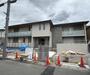 建物外観　建設中の建物外観です。