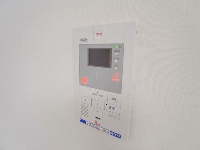 セキュリティ　☆モニター付きインターホン☆
