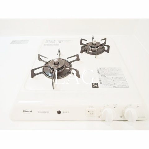 その他設備　2口コンロです。