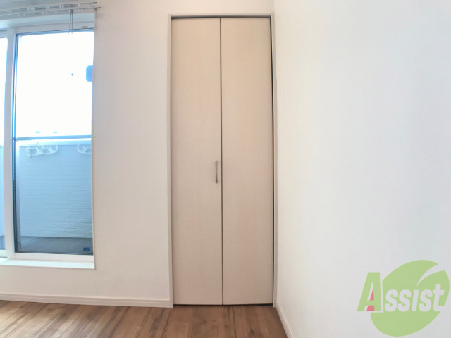 収納　クローゼットもありますよ。収納面も安心。