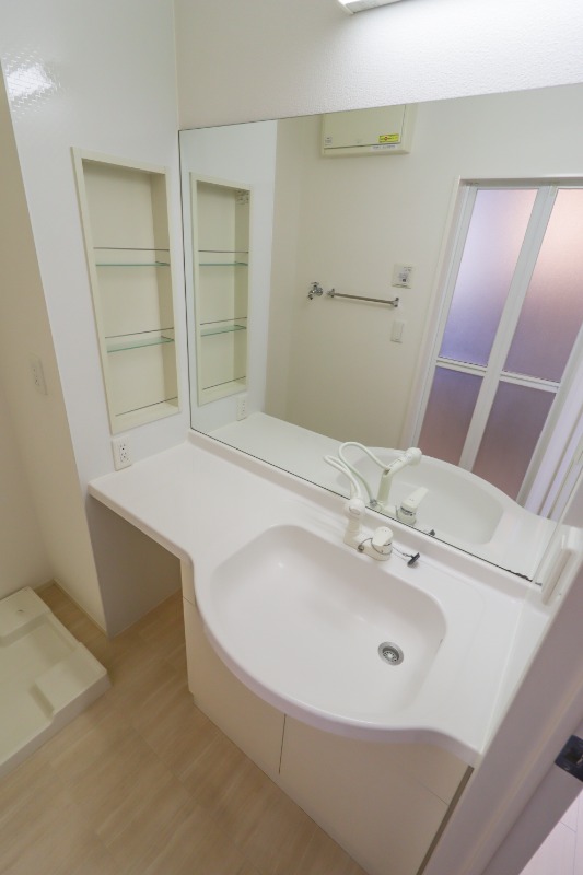 洗面設備　図面と現状に相違がある場合には現状を優先