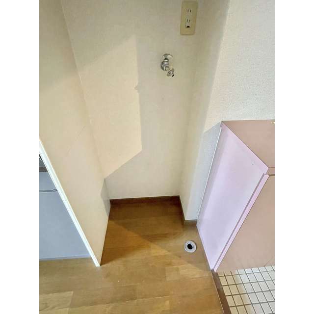 洗面設備　室内洗濯機置き場