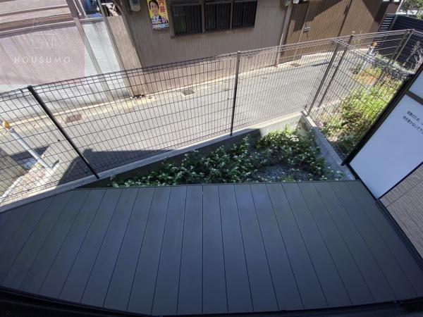 バルコニー　お洗濯にも便利なバルコニー付き