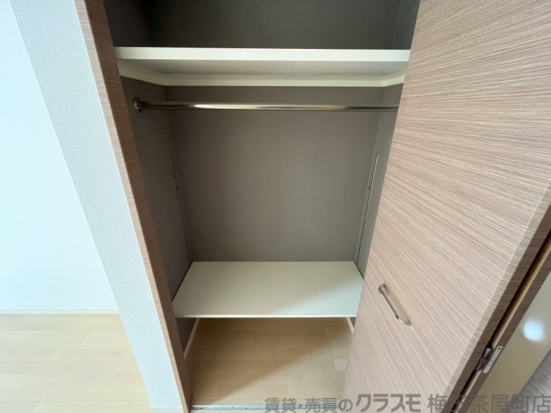 収納　広い浴室