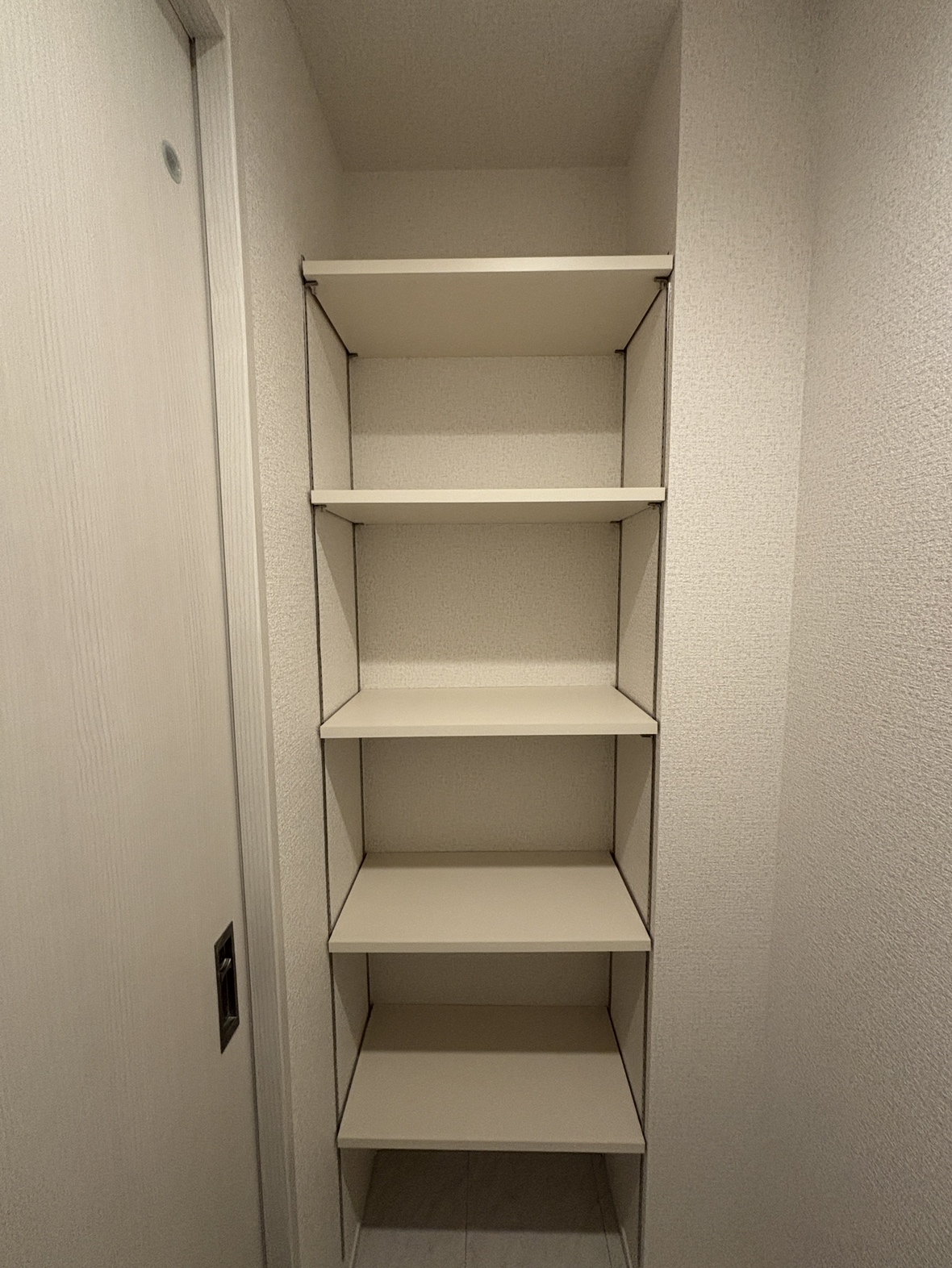 収納　トイレ可動棚