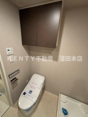 トイレ　ゆったりとした空間のトイレです