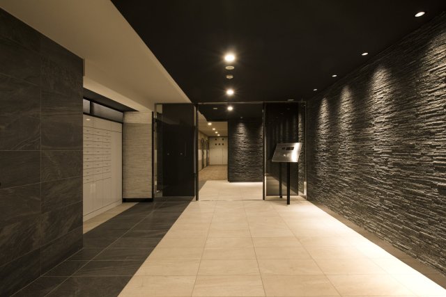 エントランス　建物の内部です