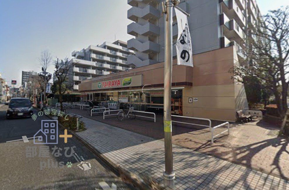 スーパー　TAIRAYA久米川八坂店（スーパー）まで480m