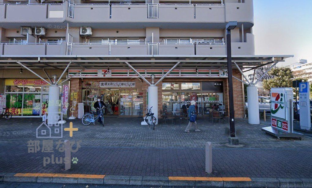 コンビニ　セブンイレブンJS美住一番街店（コンビニ）まで730m