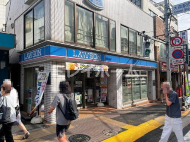 コンビニ　ローソン 大森駅西口店（コンビニ）まで190m