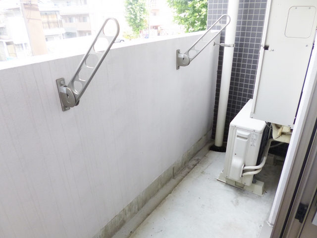 バルコニー　北向きのバルコニーです♪