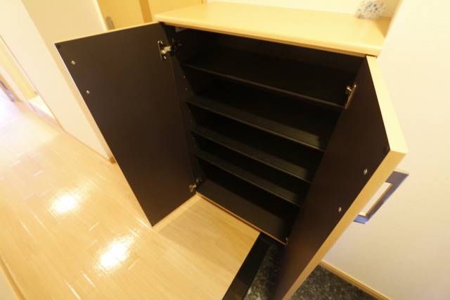 玄関　キレイなシューズボックスです。
