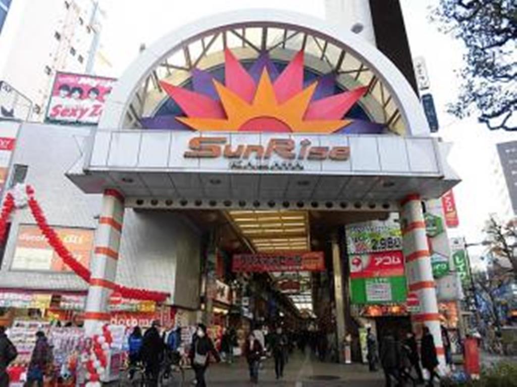 ショッピングセンター　サンライズモールKamata（ショッピングセンター）まで675m