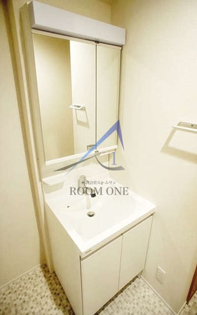 洗面設備　洗面台です。