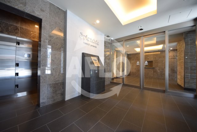 エントランス　スプランディッド天王寺パークサイド　エントランス