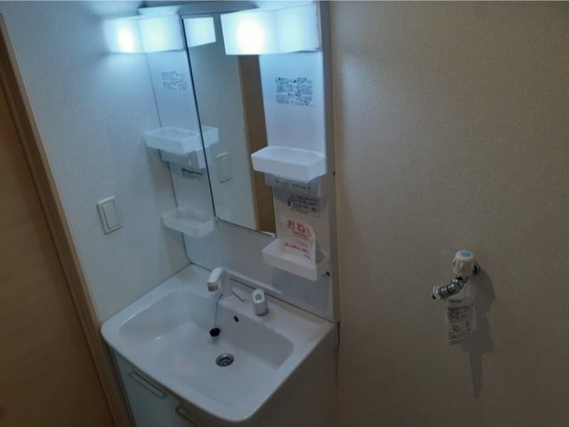 洗面設備　図面と現状に相違がある場合には現状を優先