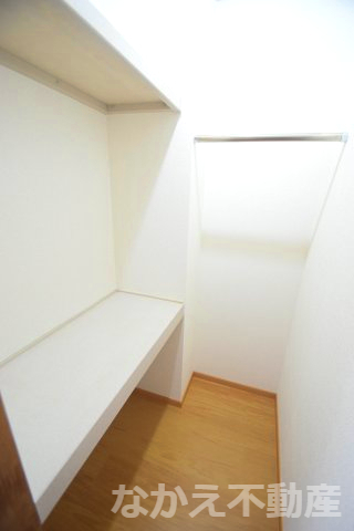 収納　大きなスペースがあり、収納には困りません