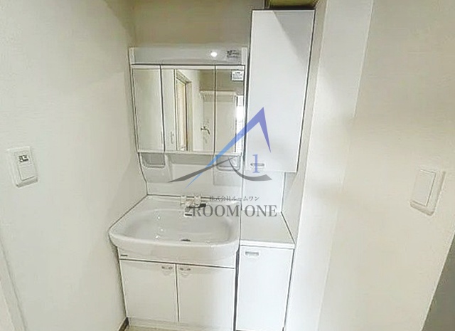 洗面設備　洗面台です。